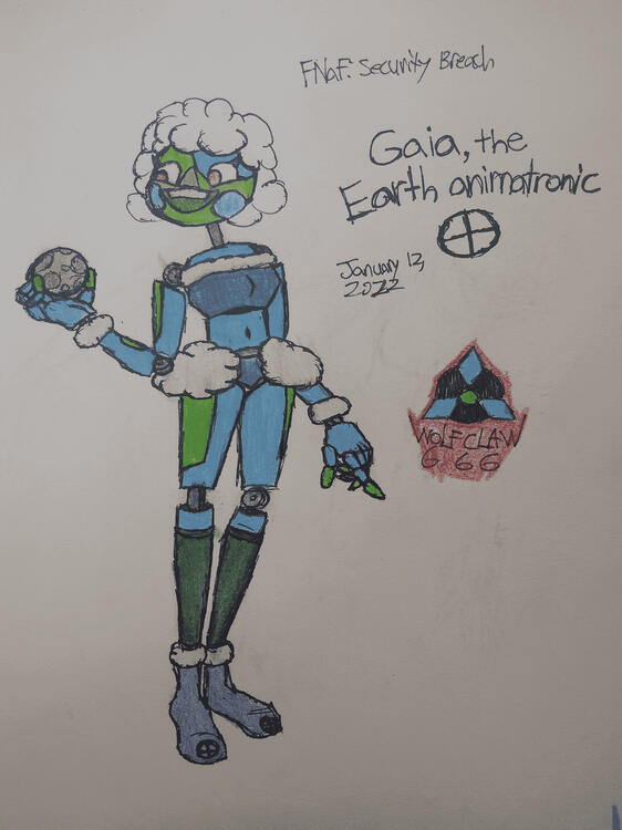 Gaia, the Earth animatronic (Security Breach fan animatronic) [January 12, 2022]